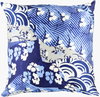 Geisha Accent Pillow, Decorative Pillow by Surya, 18" length x 18" width thumbnail