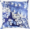 Geisha Accent Pillow Down, Decorative Pillow by Surya, 20" length x 20" width thumbnail
