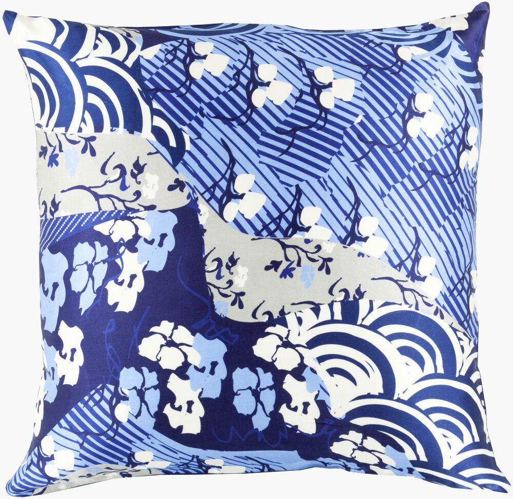 Geisha Accent Pillow Down, Decorative Pillow by Surya, 20" length x 20" width