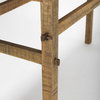 Rosie 54' Brown Wood Console Table, by Mercana, 54" length x 16" width x 30" height thumbnail 8