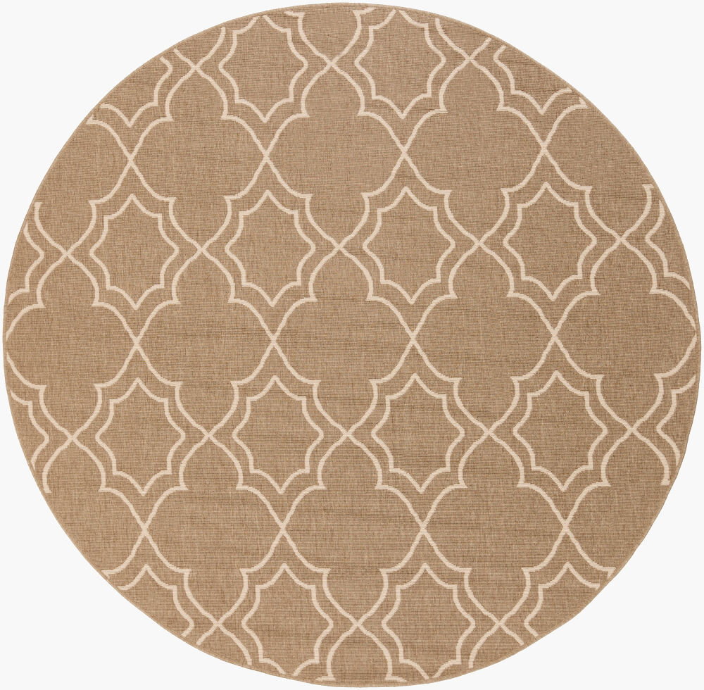 Alfresco Machine Woven Rug, by Surya, 7'2.61" length x 7'2.61" width