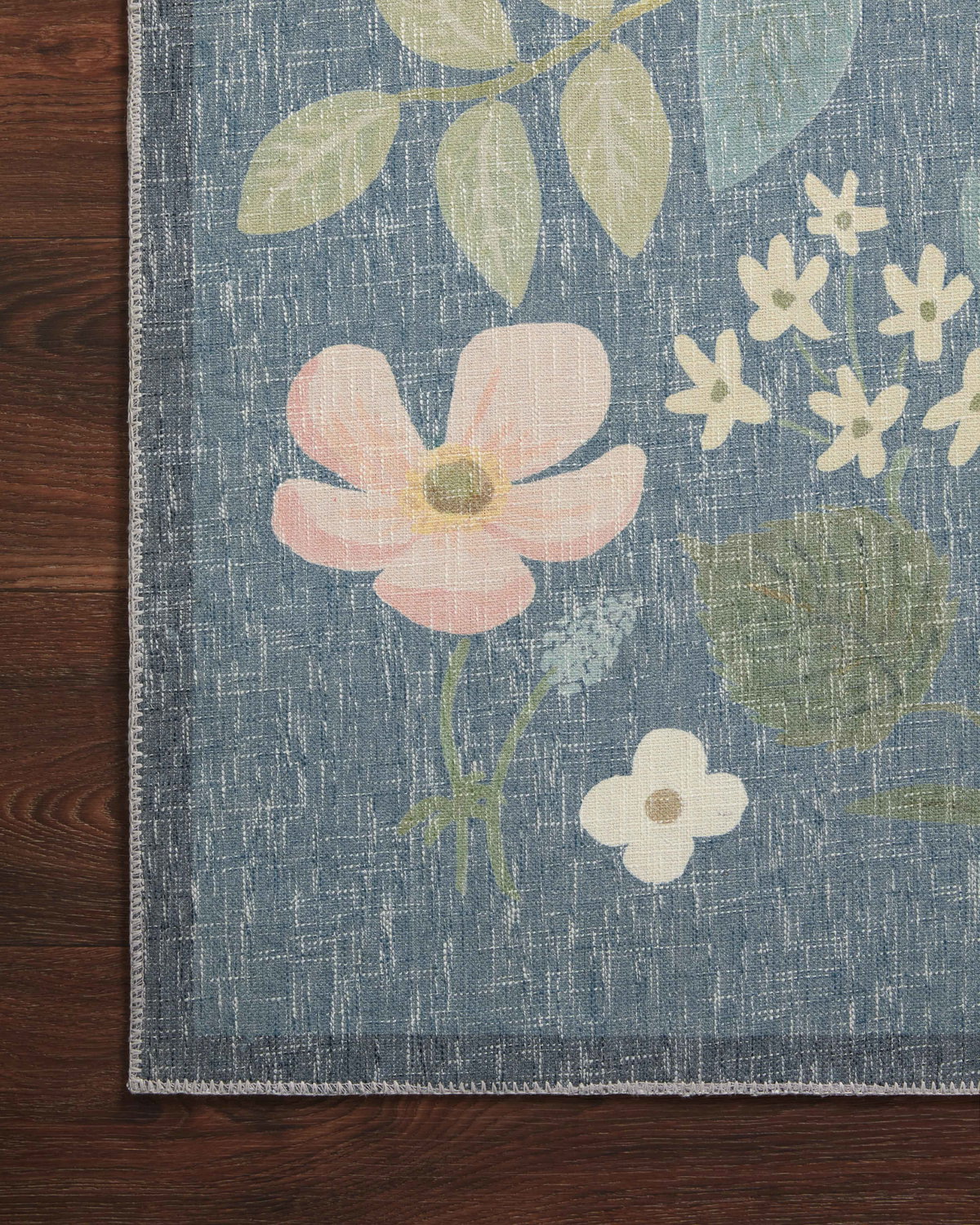 Rifle Paper Co. x Loloi Cotswolds Rug, 5' length x 5' width View 5