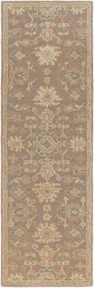 Caesar Handmade Rug, by Surya, 8' length x 2'6" width