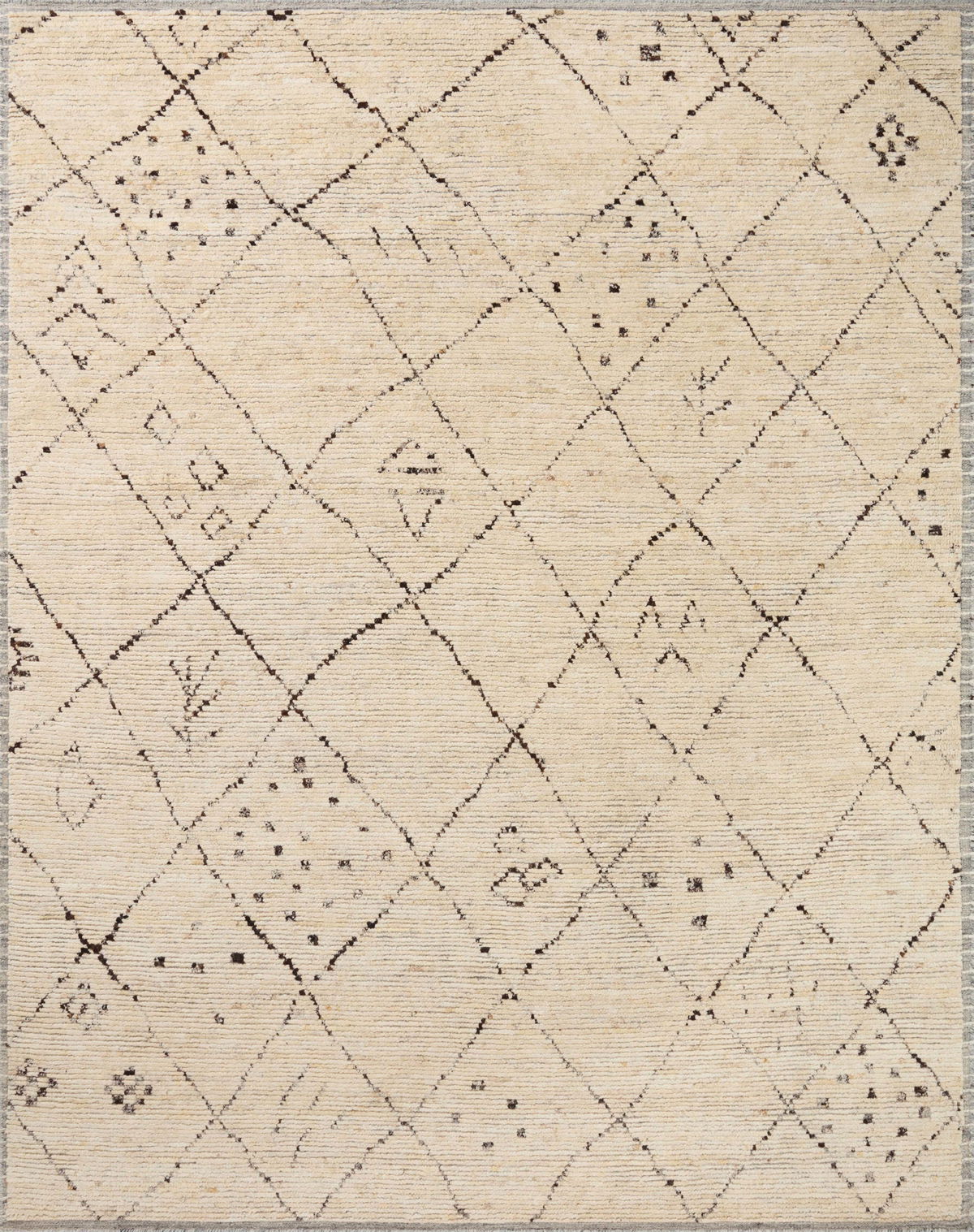 Amber Lewis x Loloi Briyana Rug, 1'6" length x 1'6" width View 1