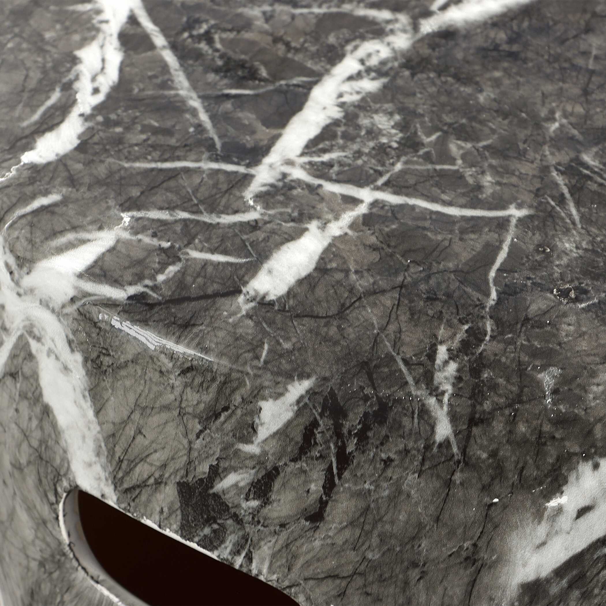 Marvel Marbled Garden Stool large image 