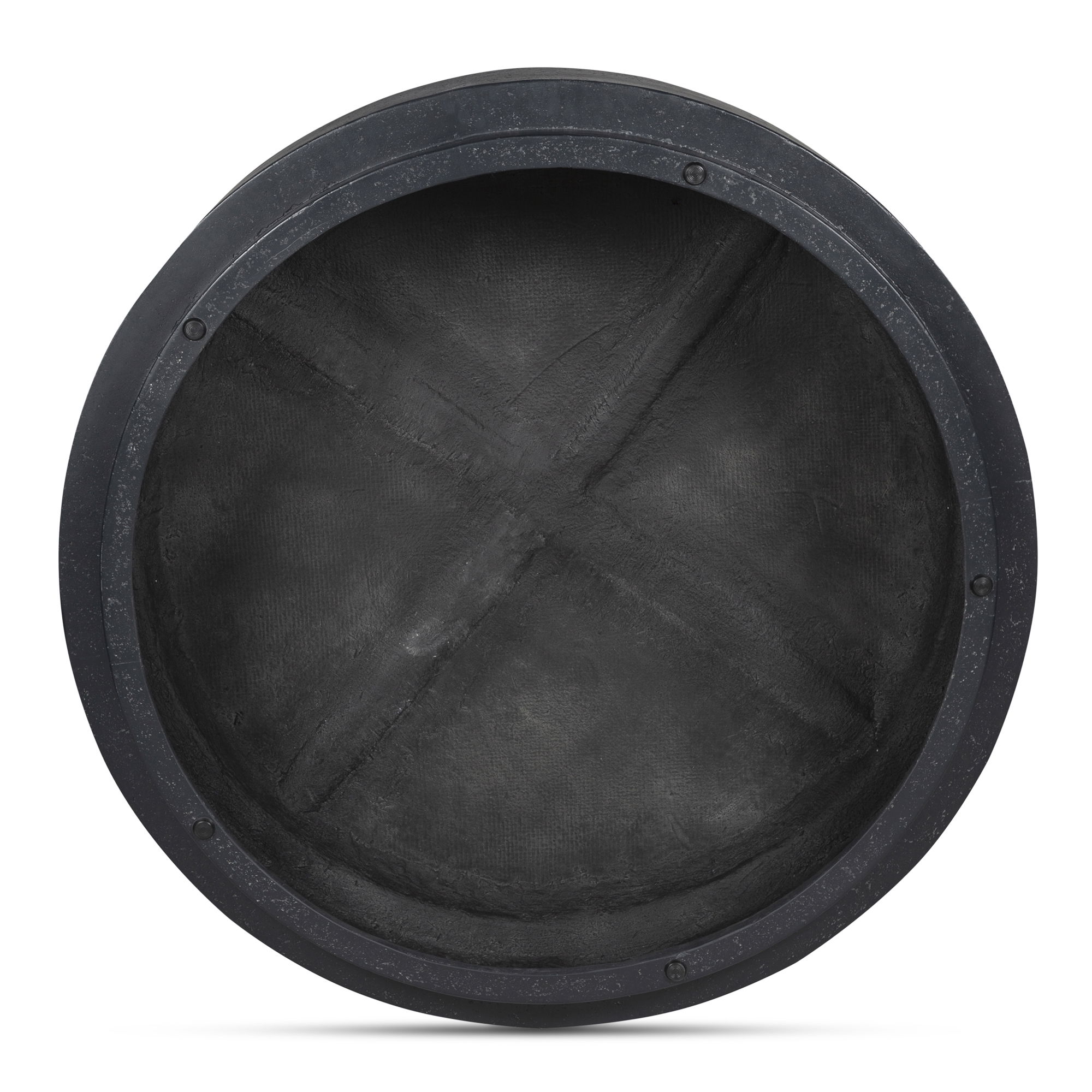 Cosmo Outdoor Coffee Table Black, Outdoor Table by Moe's Home, 4' width x 1'3" height x 4' depth View 7