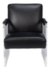 Holloway Armchair, Onyx Black, Seating by Sarreid, 24" length x 32" width x 31" height thumbnail 2