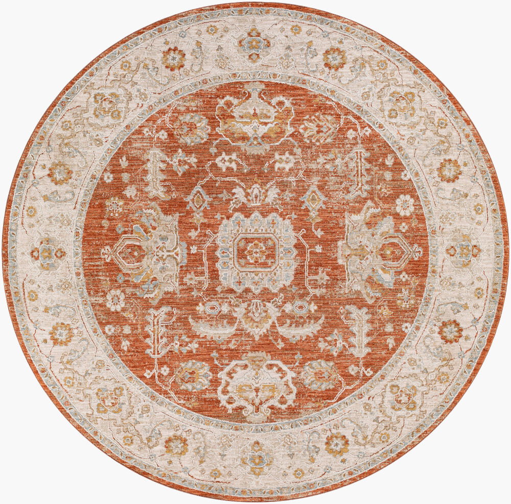 Avant Garde Machine Woven Rug, by Surya, 6'6.74" length x 6'6.74" width