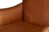Gaston Distilled Leather Chair, Brown thumbnail 5