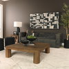 Radka Large Matte Black Metal Decorative Bowl, by Mercana, 19.69" length x 15.75" width x 8.25" height thumbnail 4