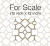 Hedgerow Trellis Taupe & Gold Peel & Stick Wallpaper thumbnail 4