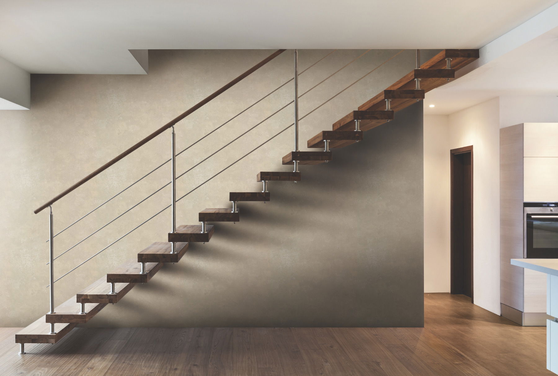 Relic Beige Metallic Wallpaper large image 