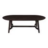 Trie Coffee Table Dark Brown, by Moe's Home, 54" width x 17" height x 28" depth thumbnail 1