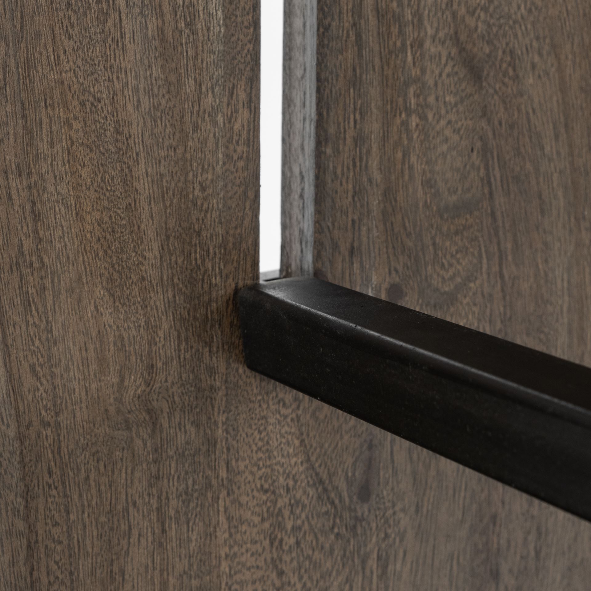 Ledger II 70L x 17W x 30H Live-Edge Wooden Brown Console Table, by Mercana, 70" length x 17" width x 30" height View 8