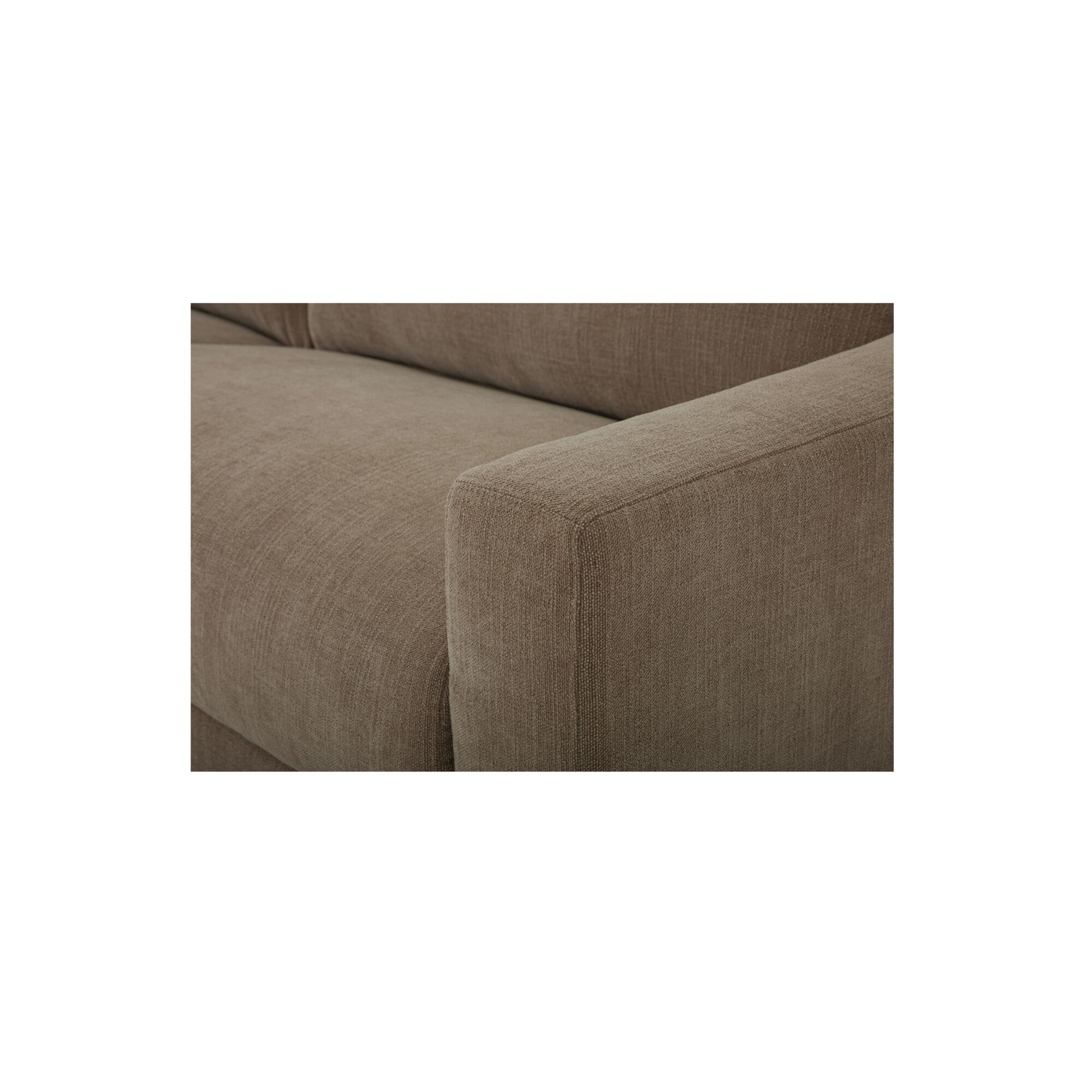 Farrow Sofa Taupe, Sectional Sofa by Moe's Home, 91" width x 31.5" height x 34.75" depth View 5