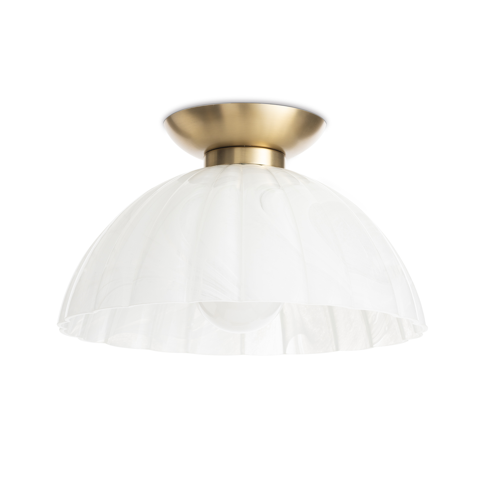Online Designer Kitchen Dariel Glass Flush Mount