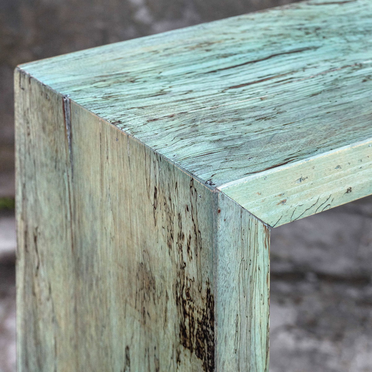 Teo Wooden Console Table, by Uttermost, 51.5" width x 32" height x 10" depth View 6