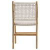 Diaz Dining Chair White Rope thumbnail 3