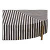 Chameau Large Coffee Table Black And White, by Moe's Home, 48" width x 12" height x 48" depth thumbnail 3