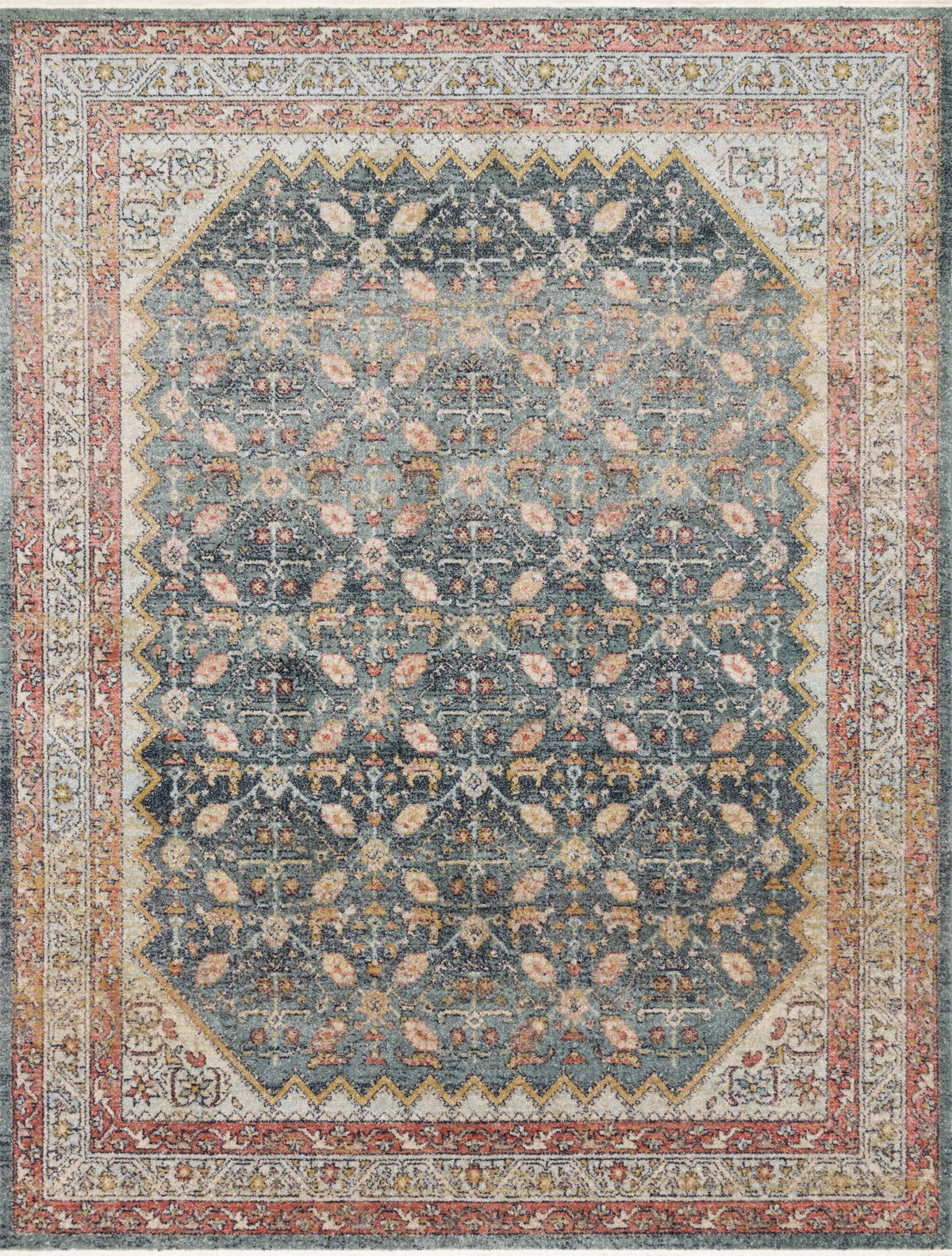 Magnolia Home by Joanna Gaines x Loloi Graham Rug, 1'6" length x 1'6" width View 1