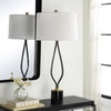 Separate Paths Iron Table Lamp, by Uttermost, 1'4" width x 3' height x 1'4" depth thumbnail 4