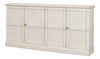 Lionisio Buffet,75',Stucco Wht,Wood Drs, Cabinets & Sideboard by Sarreid, 75" length x 15" width x 37" height thumbnail 1