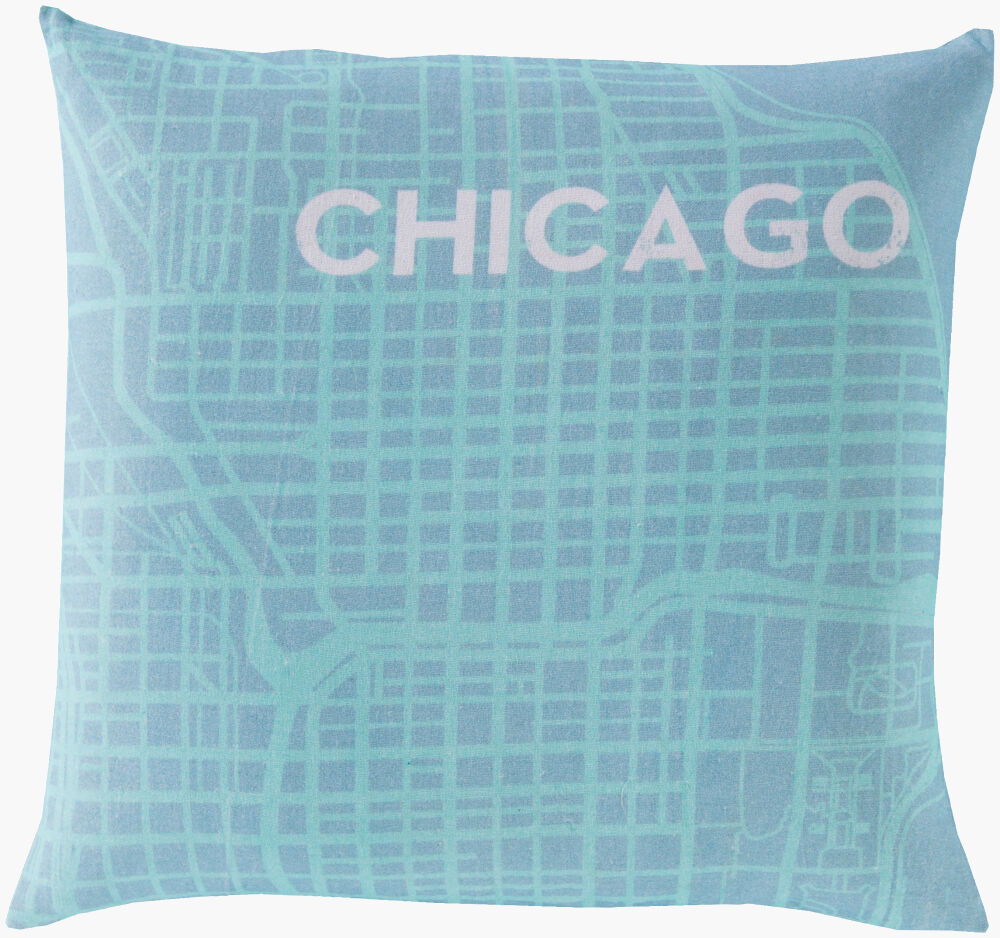 City Maps Accent Pillow large image 