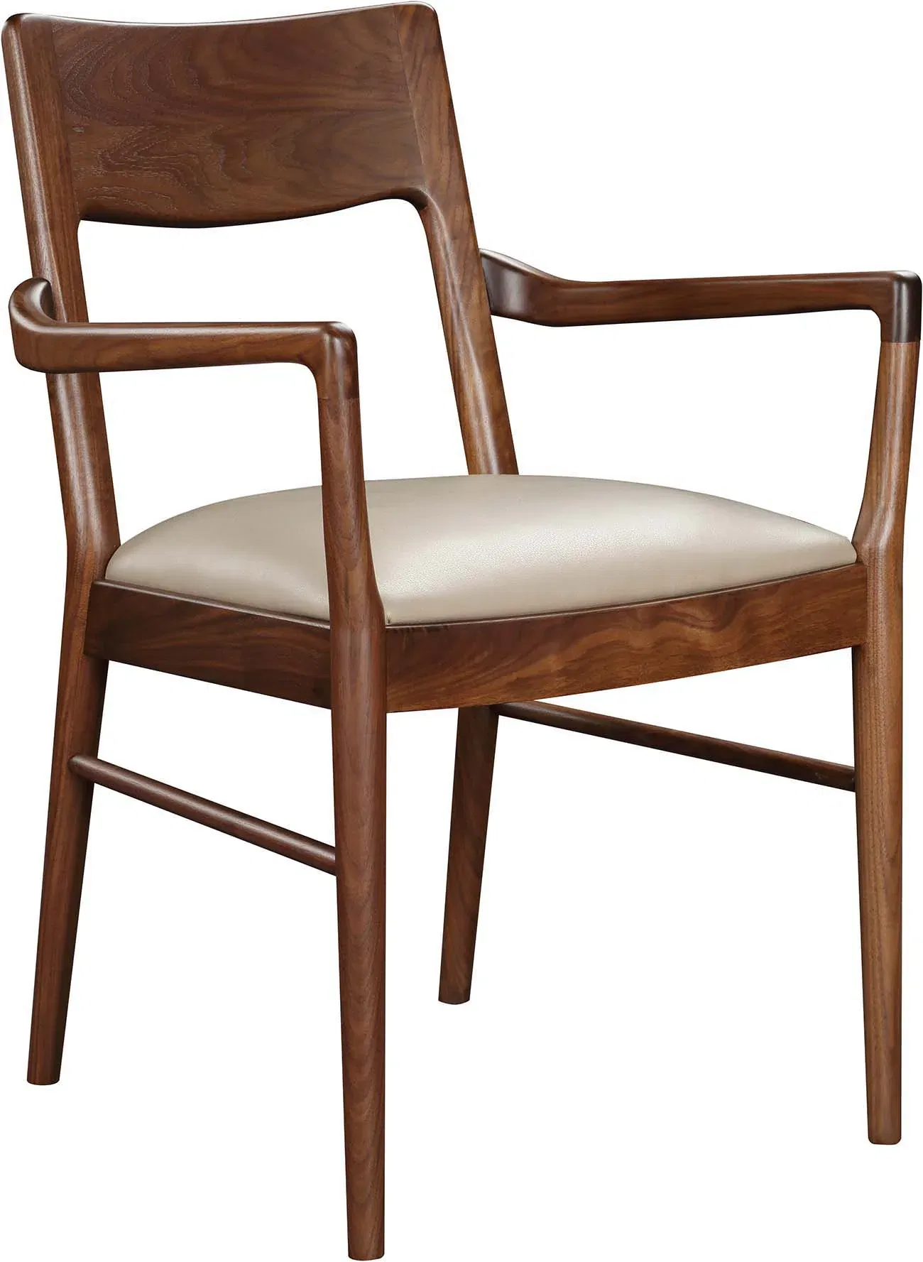 Walnut Grove Arm Chair, Dining Chair by Stickley, 21.5" width x 33.5" height x 22.5" depth