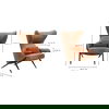 Amos Leather Accent Chair thumbnail 6