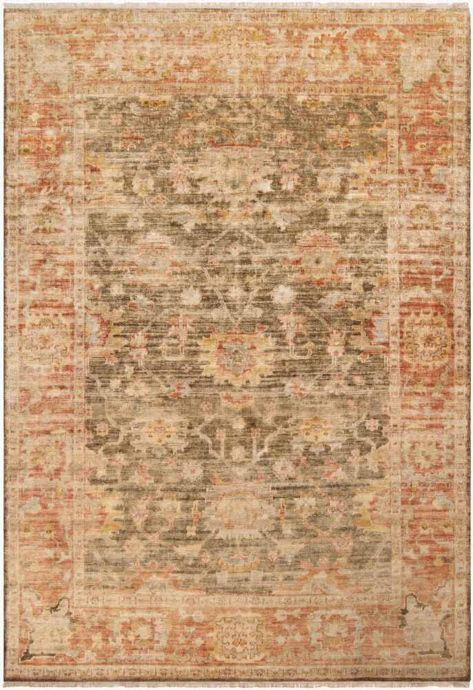 Hillcrest Handmade Rug, by Surya, 8'6" length x 5'6" width