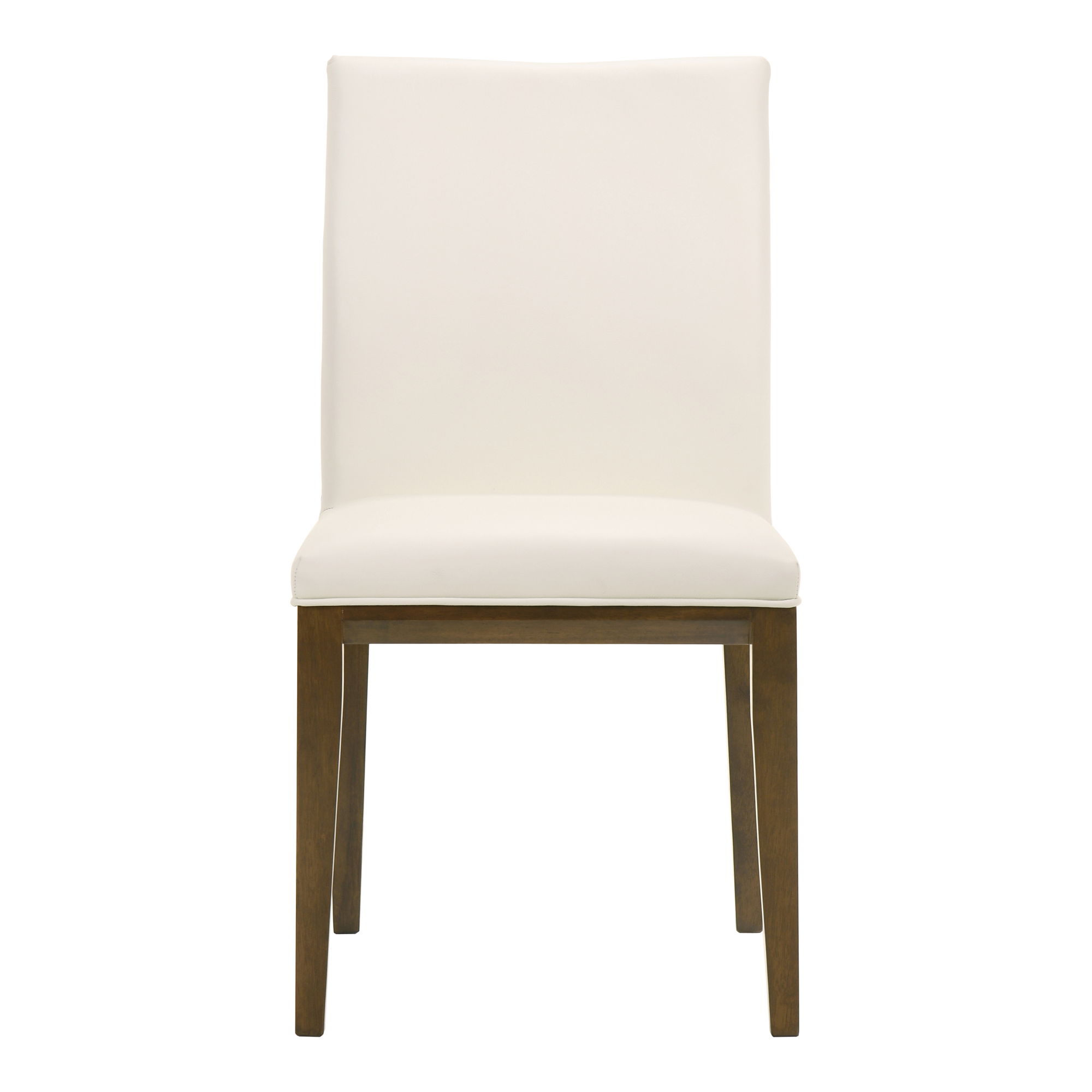 Frankie Dining Chair White - Set Of Two, by Moe's Home, 18.5" width x 36" height x 22.5" depth View 3