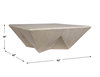 Collins Modern Light Gray Coffee Table, by Uttermost, 42" width x 16" height x 42" depth thumbnail 3