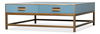 Gideon Shagreen Sq.Coffee Table  Blue thumbnail 4