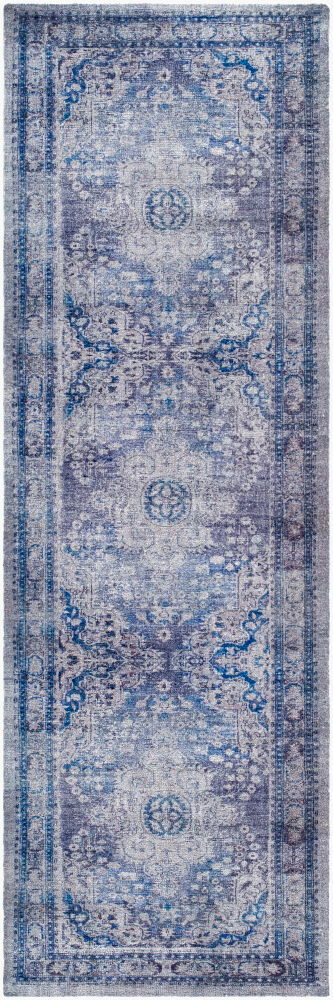 Unique Handmade Rug, by Surya, 8' length x 2'6" width