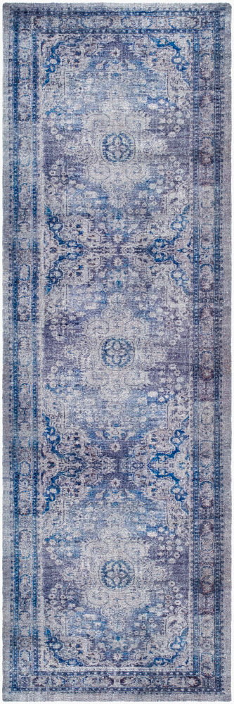 Unique Handmade Rug, by Surya, 8' length x 2'6" width