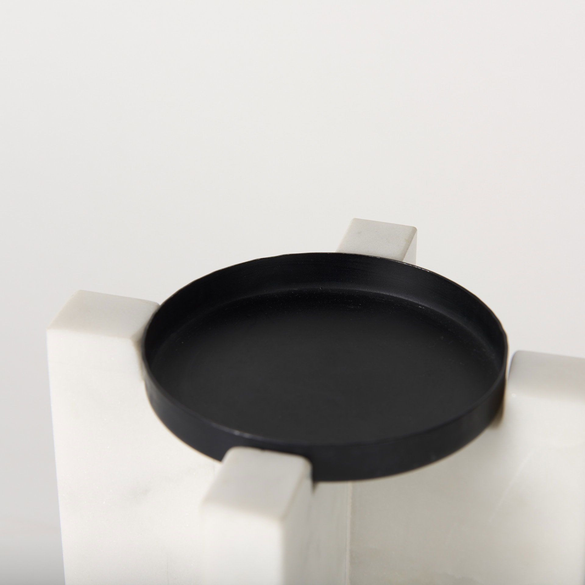 Sophia 5.5'L x 3.5'W x 8.0'H. Marble Candle Holder Medium, Candles & Candle Holder by Mercana, 5.5" length x 3.5" width x 8" height View 6