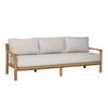 Lexy Outdoor Sofa Taupe, Sofas & Sectional by Dovetail, 82.5" width x 28" height x 32" depth thumbnail 1