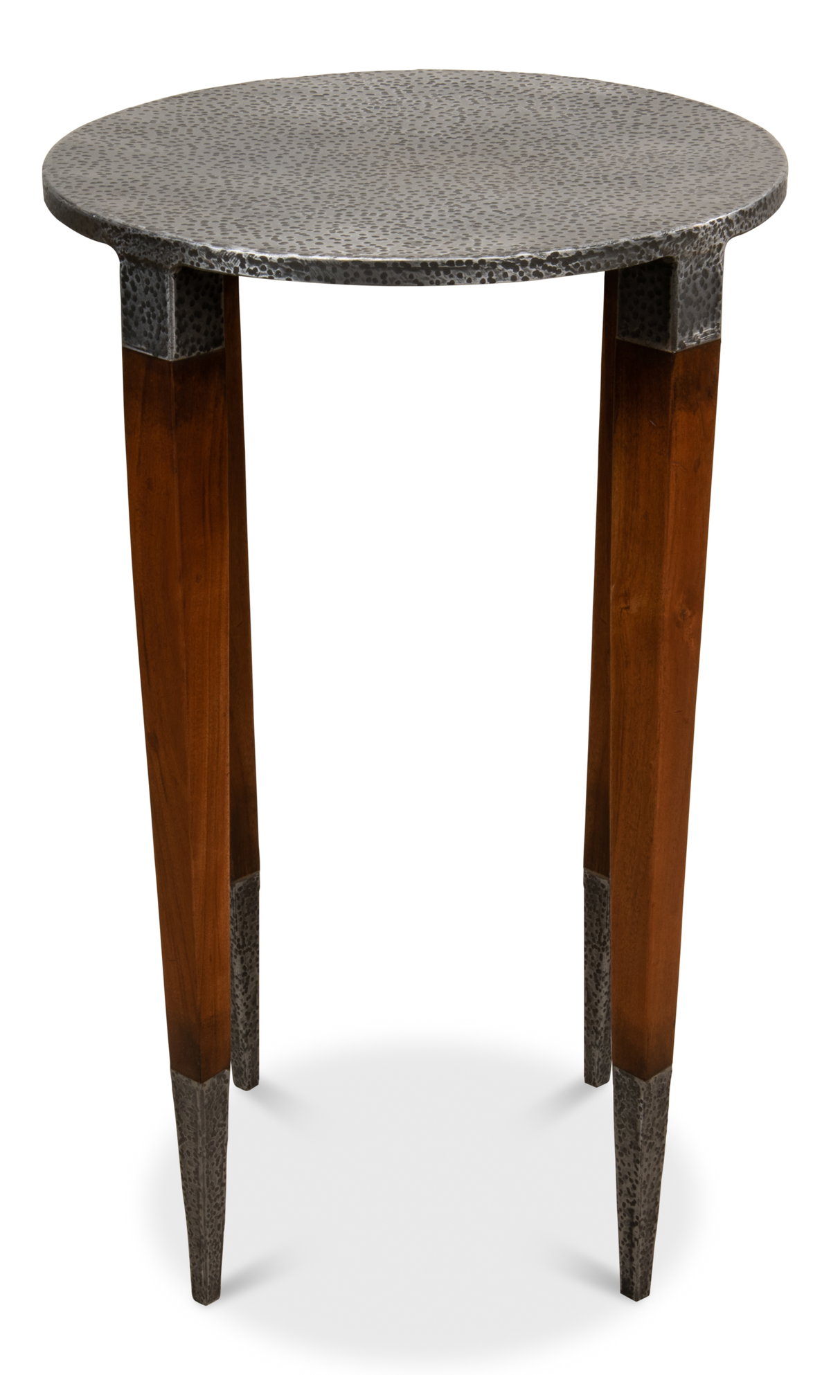 The Burnford Table, by Sarreid, 1'4" length x 1'4" width x 2'1" height View 2