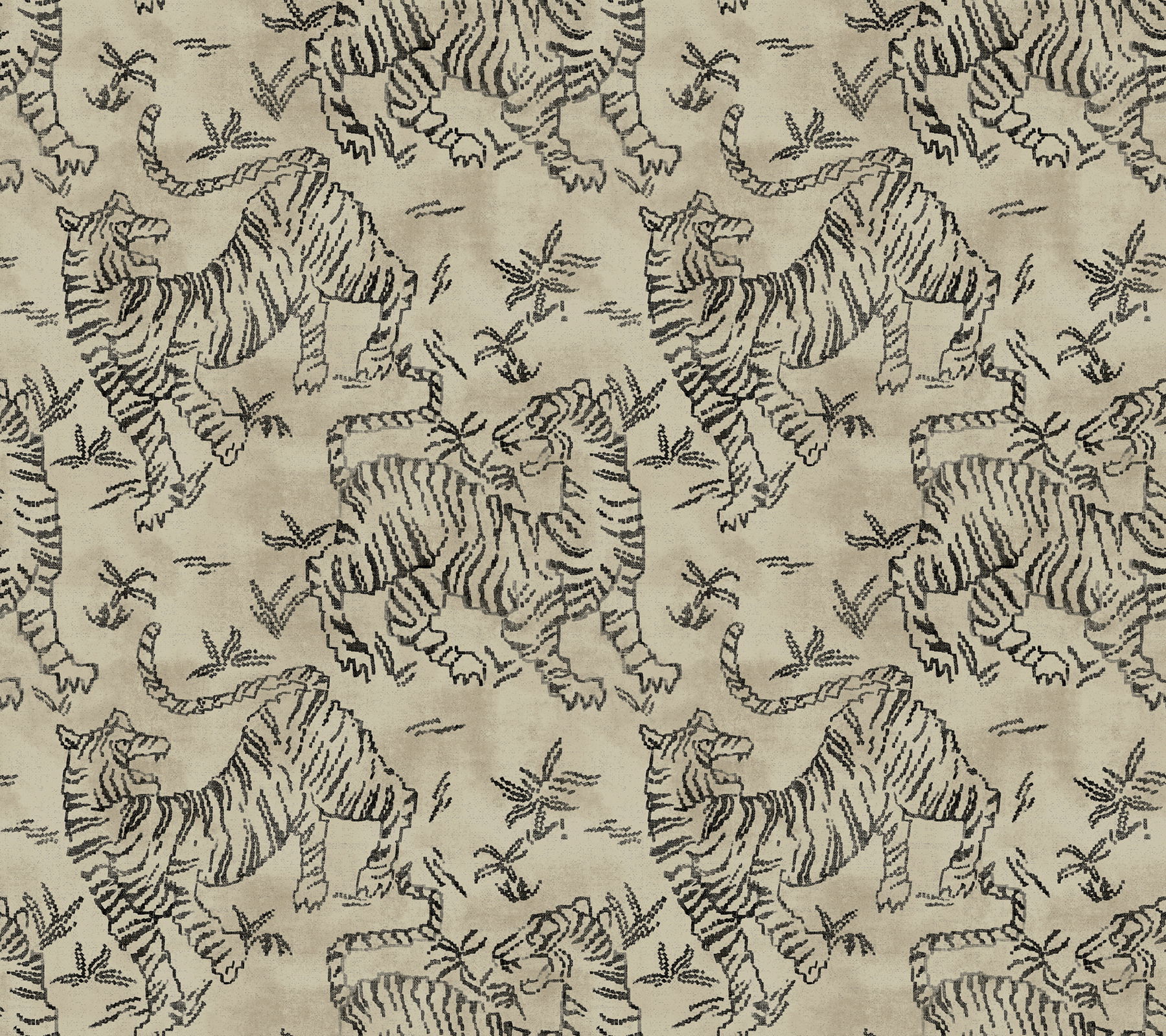 Orly Tigers Taupe Wallpaper large image 