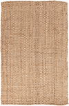 Jute Woven Handmade Rug, by Surya, 5'6" length x 3'6" width thumbnail