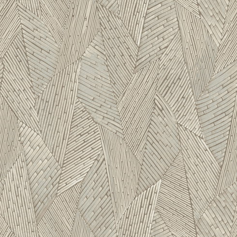Woven Reed Stitch Brown Peel & Stick Wallpaper