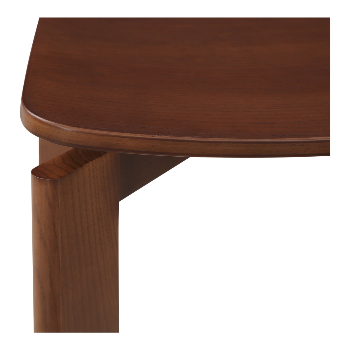 Daifuku Dining Chair Brown – Set Of Two, by Moe's Home, 22" width x 31.5" height x 20.55" depth View 5