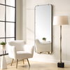 Pali Industrial Dressing Mirror, Floor Mirror by Uttermost, 29.37" width x 73.5" height x 2.5" depth thumbnail 2