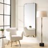 Pali Industrial Dressing Mirror, by Uttermost, 29.37" width x 73.5" height x 2.5" depth thumbnail 2