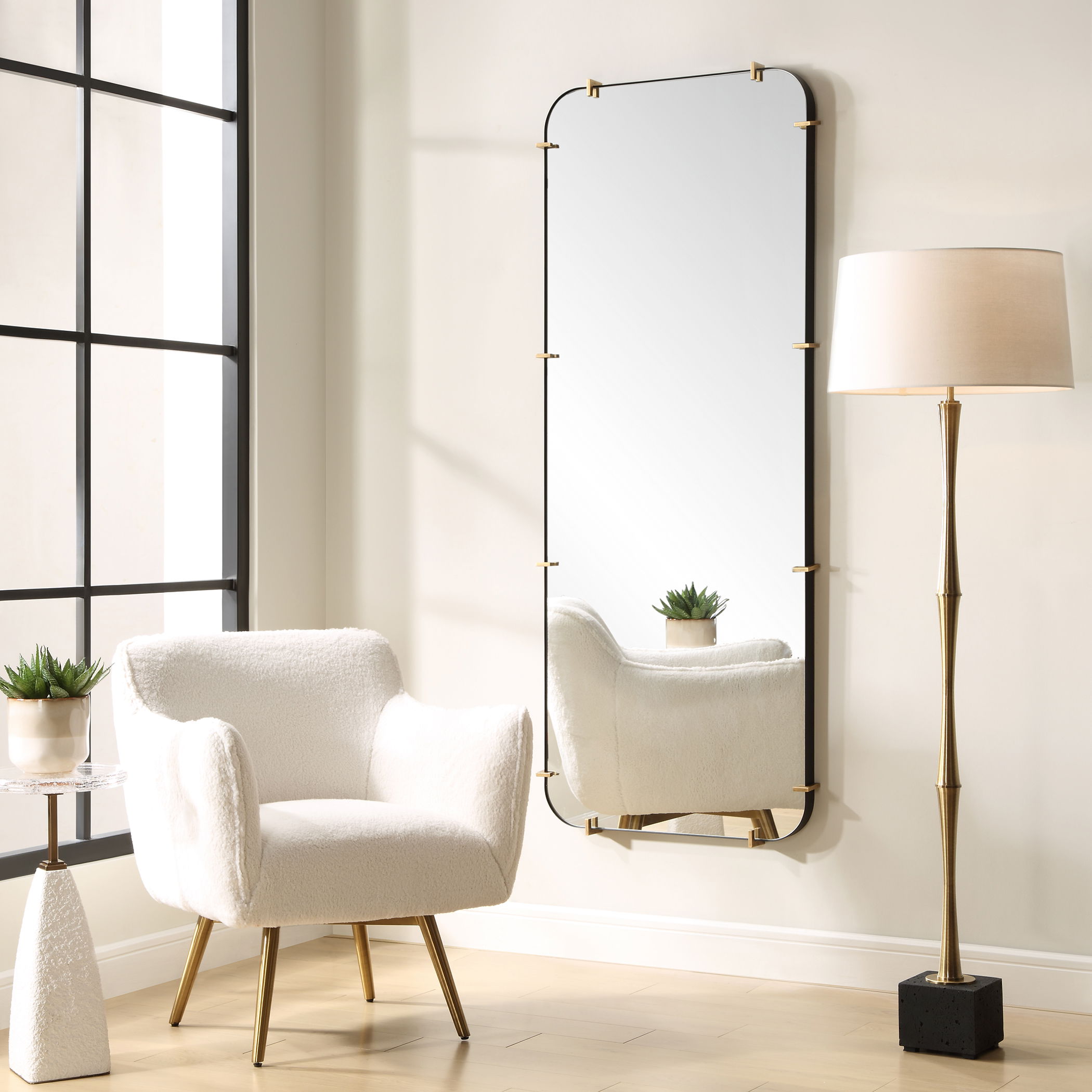 Pali Industrial Dressing Mirror large image 