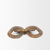 Reinir Red-Brown Marble Chain Link Decorative Object thumbnail 4