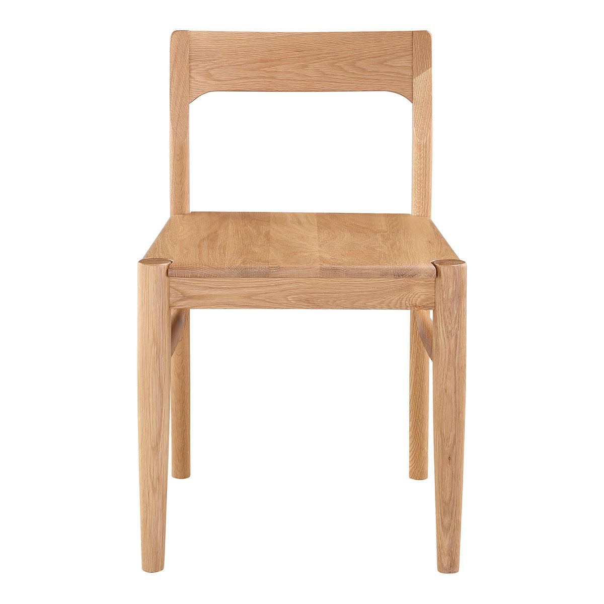 Owing Dining Chair Natural Oak - Set Of Two, by Moe's Home, 19.5" width x 30" height x 20" depth View 3