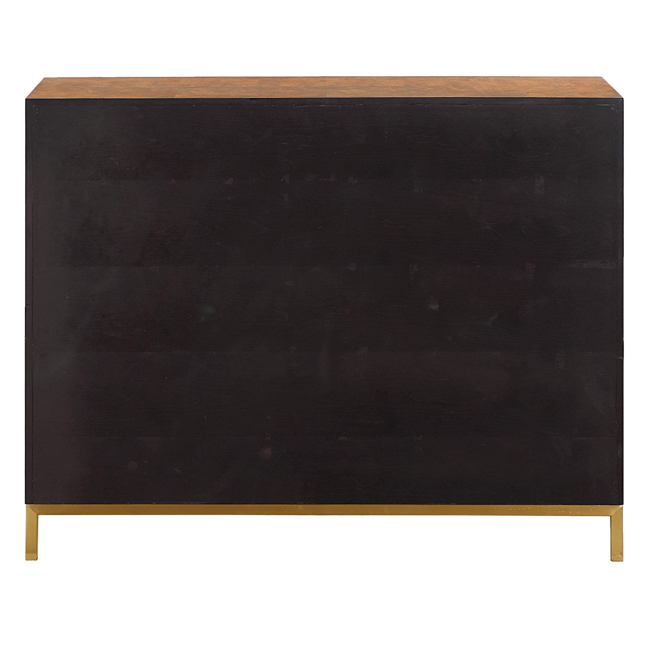 Jethro Burl 2 Door Cabinet, Furniture by Uttermost, 40" width x 32" height x 13" depth View 10