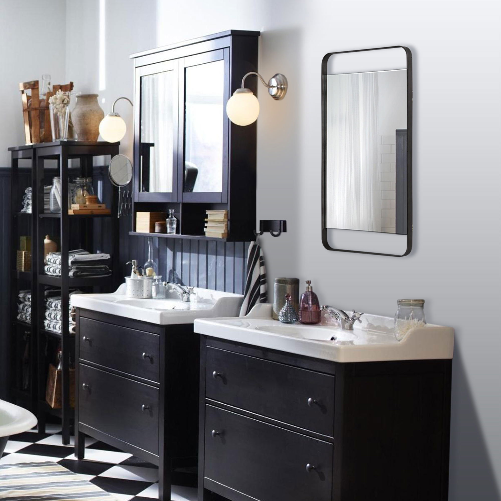 Tiffey Wall Mirror large image 
