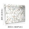 Refraction Brown & Beige Peel & Stick Wallpaper thumbnail 7